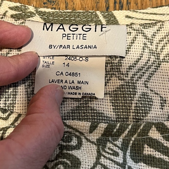 MAGGIE Petite Two-Piece Set – Size 14P-Vintage - Picture 2 of 13